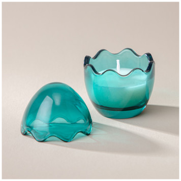 Свеча ароматическая "SUNNY" emerald 5,6х5,6х7,5 см LEFARD 196-115-1