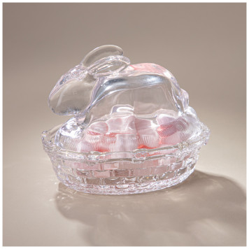 Емкость для хранения с крышкой "RABBIT" 13,5х10х11,5 см LEFARD 196-118-1