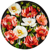 Блюдо для яиц коллекция "МАКИ" 20.5*20.5*2 см мал.уп.=6шт (мин. партия) LEFARD 198-270