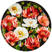 Блюдо для яиц коллекция "МАКИ" 20.5*20.5*2 см мал.уп.=6шт (мин. партия) LEFARD 198-270