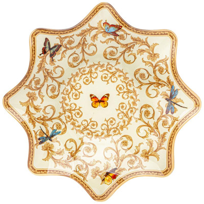 Салатник коллекция "MONOGRAM" 29*29*5 см мал. уп. = 4 шт. (мин.партия) LEFARD 198-326