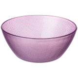 Салатник 400 мл 12,5*12,5*5,4 см цвет фиолетовый мал. уп. = 6 шт. (мин.партия) LEFARD 198-372