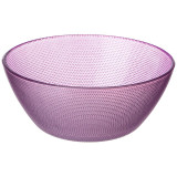 Салатник 650 мл 15*15*6,4 см цвет фиолетовый мал. уп. = 6 шт. (мин.партия) LEFARD 198-373