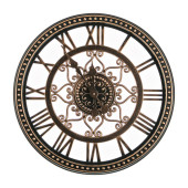 Часы настенные кварцевые "SWISS HOME" 50*50*5 см. диаметр циферблата=43 см. (кор=4шт.) LEFARD 220-100