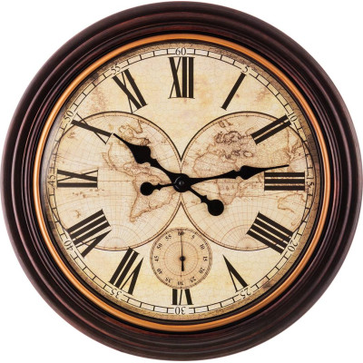 Часы настенные кварцевые "SWISS HOME" 50,7*50,7*5 см.циферблат диаметр=39 см. (кор=4шт.) LEFARD 220-177