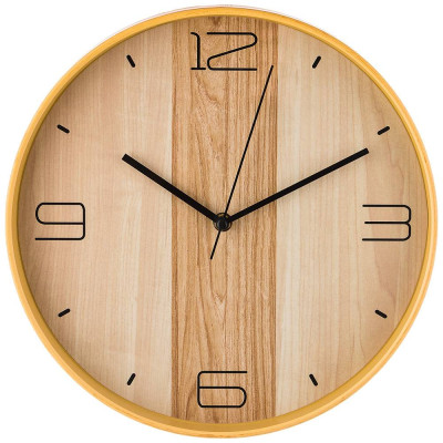 Часы настенные кварцевые "КЛЕН ТАНЗАУ" диаметр=30 см. диаметр циферблата=29 см. (кор=6шт.) LEFARD 220-390