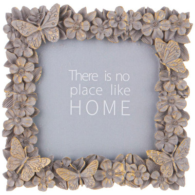 Фоторамка коллекция "БОТАНИКА" 14*2*14 см. размер фото 10*10 см LEFARD 222-780