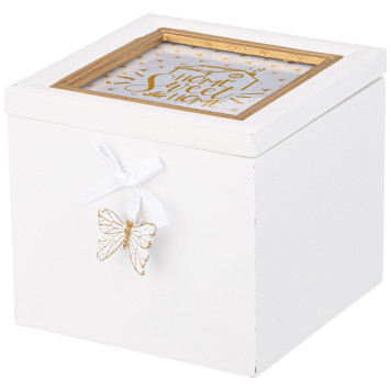 Шкатулка коллекция "LOVE IS SWEET" 12*12*11 см LEFARD 222-799