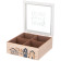 Шкатулка для чая с 4 отделениями коллекция "HOME" 18*7*18,5 см LEFARD 222-805