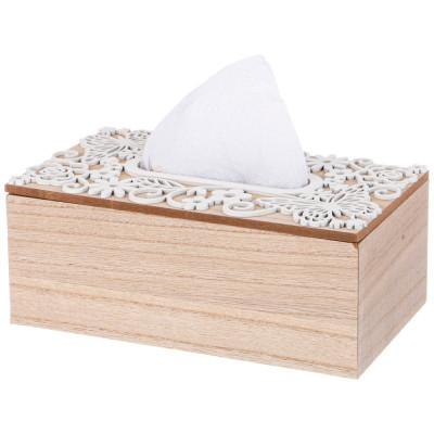 Шкатулка для салфеток коллекция "БОТАНИКА" 24*13.5*10 см LEFARD 222-807-1