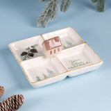 Менажница 4 секции коллекция "CHALET" 19,5*19,5*8,5 см LEFARD 230-500