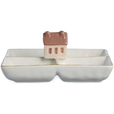 Менажница 4 секции коллекция "CHALET" 19,5*19,5*8,5 см LEFARD 230-500-3