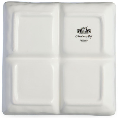 Менажница 4 секции коллекция "CHALET" 19,5*19,5*8,5 см LEFARD 230-500-6