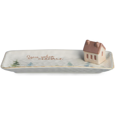 Блюдо сервировочное коллекция "CHALET" 25*13*6 см LEFARD 230-501-2