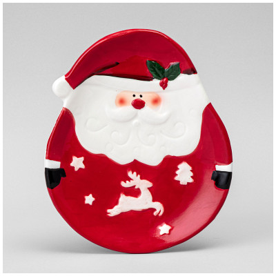 Тарелка десертная коллекция "CHRISTMAS HOLIDAYS" 20,5*17*2,5 см LEFARD 230-505