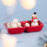 Менажница 2 секции коллекция "CHRISTMAS GIFT" 22*11*10,5 см LEFARD 230-536