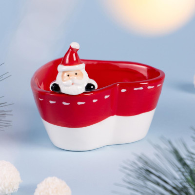 Салатник в форме сердца коллекция "CHRISTMAS GIFT" 13,5*13*10,5 см, 300 мл LEFARD 230-537