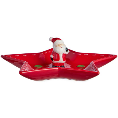 Блюдо сервировночное коллекция "CHRISTMAS GIFT" 25,5*24*7,5 см LEFARD 230-538-5