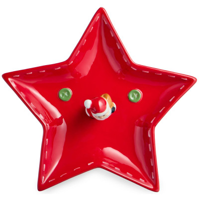 Блюдо сервировночное коллекция "CHRISTMAS GIFT" 25,5*24*7,5 см LEFARD 230-538-6