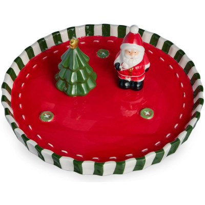 Блюдо сервировочное коллекция "CHRISTMAS GIFT" 25*25*8,5 см LEFARD 230-540-2