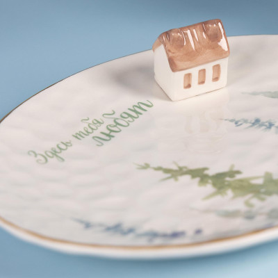 Блюдо овальное коллекция "CHALET" 30*24,5*6,5 см LEFARD 230-541-1