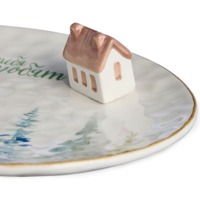 Блюдо овальное коллекция "CHALET" 30*24,5*6,5 см LEFARD 230-541-4