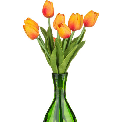 Комплект цветов искусственных из 9 шт " ТЮЛЬПАН" длина=33 см (мал=12комп./кор=144комп.) LEFARD 23-244