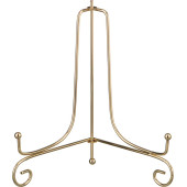 Комплект подставок для тарелок из 5 шт. 25*15 см. высота=22 см. цвет - золото (кор=24комп.) LEFARD 244-105