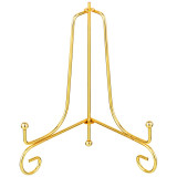 Комплект подставок для тарелок из 5 шт. 17*11 см. высота=16 см. цвет - золото (кор=48комп.) LEFARD 244-110