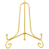 Комплект подставок для тарелок из 5 шт. 17*11 см. высота=16 см. цвет - золото (кор=48комп.) LEFARD 244-110