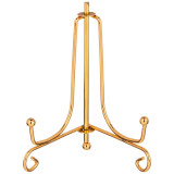 Комплект подставок для тарелок из 5 шт. 10*6 см. высота=10 см. цвет - золото (кор=72комп.) LEFARD 244-115