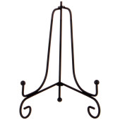 Комплект подставок для тарелок из 5 шт. 17*11 см. высота=16 см. цвет - черный (кор=48комп.) LEFARD 244-117