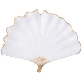 Блюдо декоративное "LEAF" цвет:белый 28,5*22,5*5см LEFARD 248-086