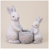Кашпо декоративное "КРОЛИКИ" 34*15*34см LEFARD 248-105