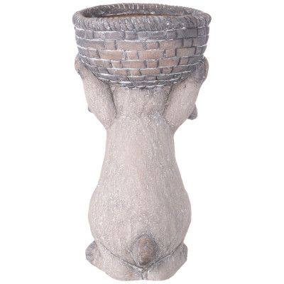 Кашпо декоративное "КРОЛИК" 18*17,5*34см LEFARD 248-106-1