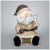 Фигурка "ДЕД МОРОЗ" с led-подсветкой 15,5*16,5*21,3 см LEFARD 248-176