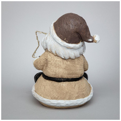 Фигурка "ДЕД МОРОЗ" с led-подсветкой 15,5*16,5*21,3 см LEFARD 248-176-2