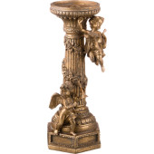 Подсвечник с амурчиком 10*10*26 см. (кор=6шт.) LEFARD 251-001