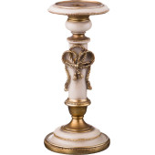 Подсвечник на 1 свечу 12*12 см. высота=26 см. (кор=6шт.) LEFARD 251-168