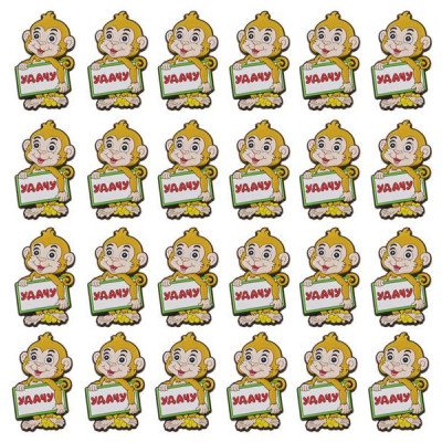 Комплект декоративных изделий на магните из 24шт. высота=6 см. LEFARD 252-491-1