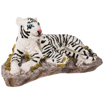 Фигурка "БЕЛЫЙ ТИГР" 27,5*13,5 см. высота=14,5 см (кор=8шт.) LEFARD 252-879-1