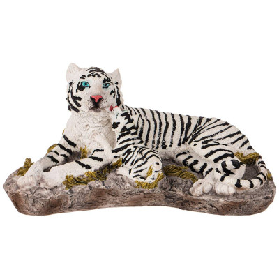 Фигурка "БЕЛЫЙ ТИГР" 27,5*13,5 см. высота=14,5 см (кор=8шт.) LEFARD 252-879