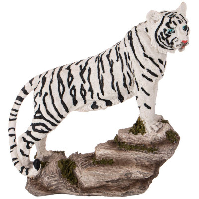 Фигурка "БЕЛЫЙ ТИГР" 24*9 см. высота=27 см (кор=6шт.) LEFARD 252-890-1