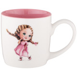 Кружка красивая девочка 270мл LEFARD 260-1000