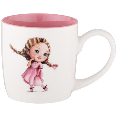 Кружка красивая девочка 270мл LEFARD 260-1000
