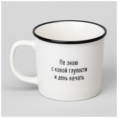 Кружка "МЫСЛИ" 370мл LEFARD 260-1016-1