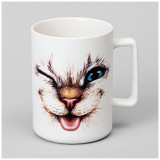 Кружка " ВЛАДЕЮ ДРЕВНЕКИТАЙСКИМ БОЕВЫМ ПРИЕМОМ У-КУ-ШУ " 400мл LEFARD 260-1019