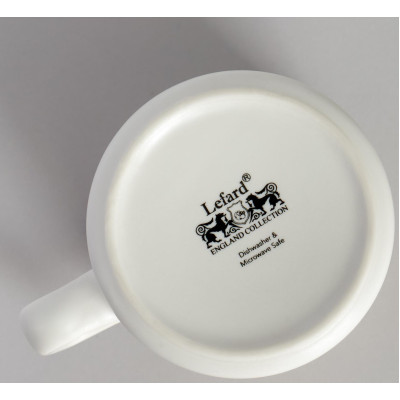 Кружка 430мл "ВАЖНО ЗНАТЬ СЕБЕ ЦЕНУ" LEFARD 260-1025-4