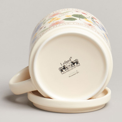 Кружка с крышкой spring FLOWERS 390мл. (кор=24шт.) LEFARD 260-1035-6