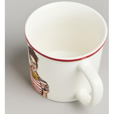 Кружка "ЭТА ДЕВОЧКА МОЖЕТ ВСЁ" 370мл LEFARD 260-1040-2